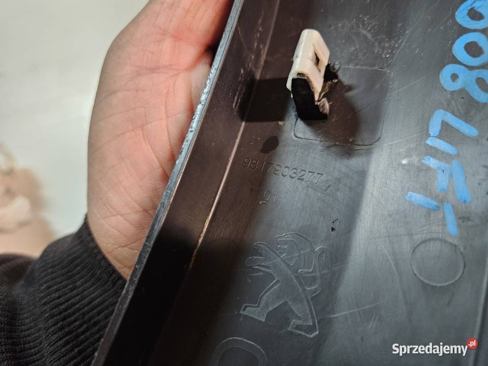 PEUGEOT 2008 I LISTWA LEWA ZDERZAKA PRZÓD LEWY Międzychód sprzedam