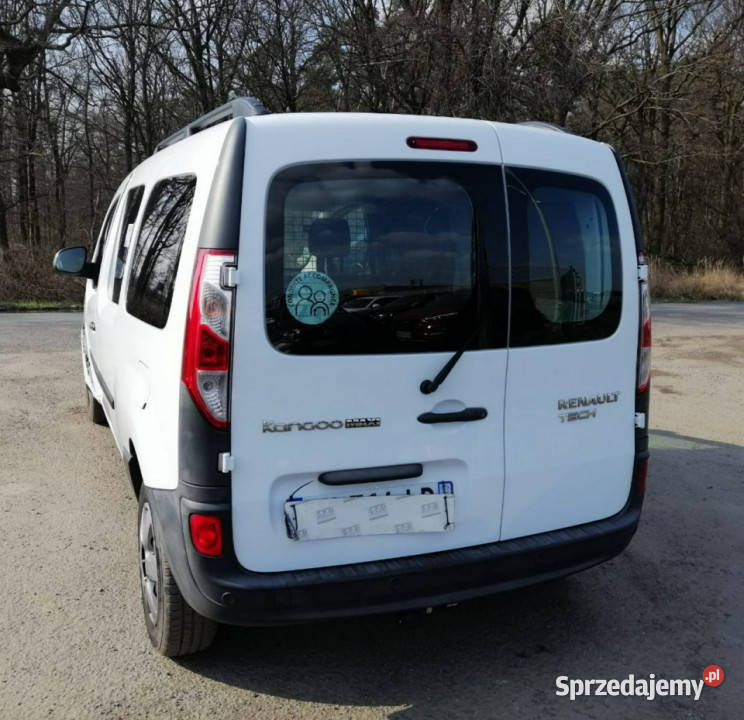 Renault Kangoo Kango 5 osobowe Long 80 IV 2013 przyciemniane szyby