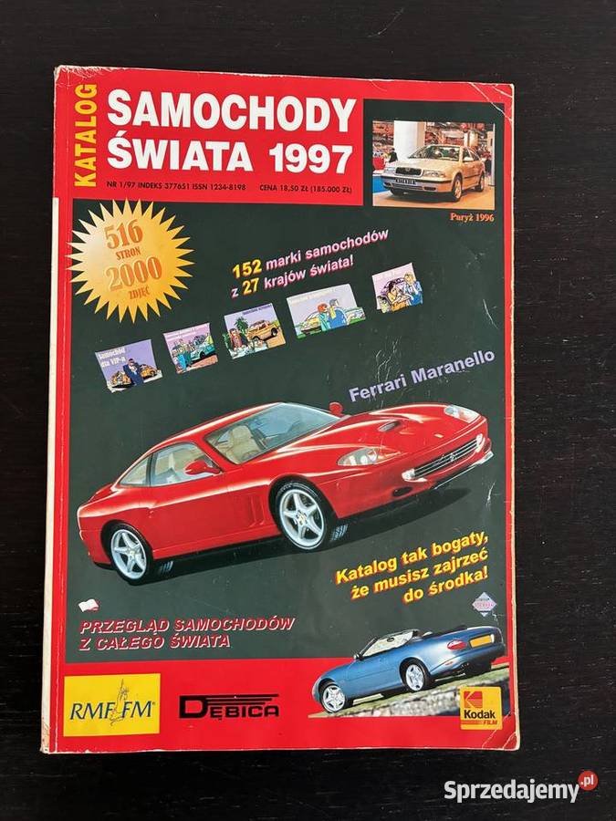Katalog Samochody Świata 1997 Elbląg