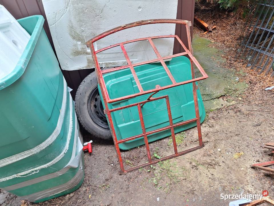 stare okno żeliwne góra uchylna Szczecinek sprzedam