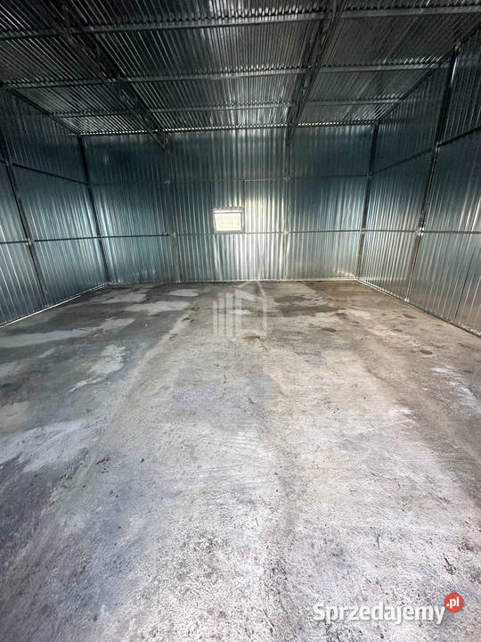Garaż blaszany Hala 7x8m Brama dwuskrzydłowa Żary sprzedam