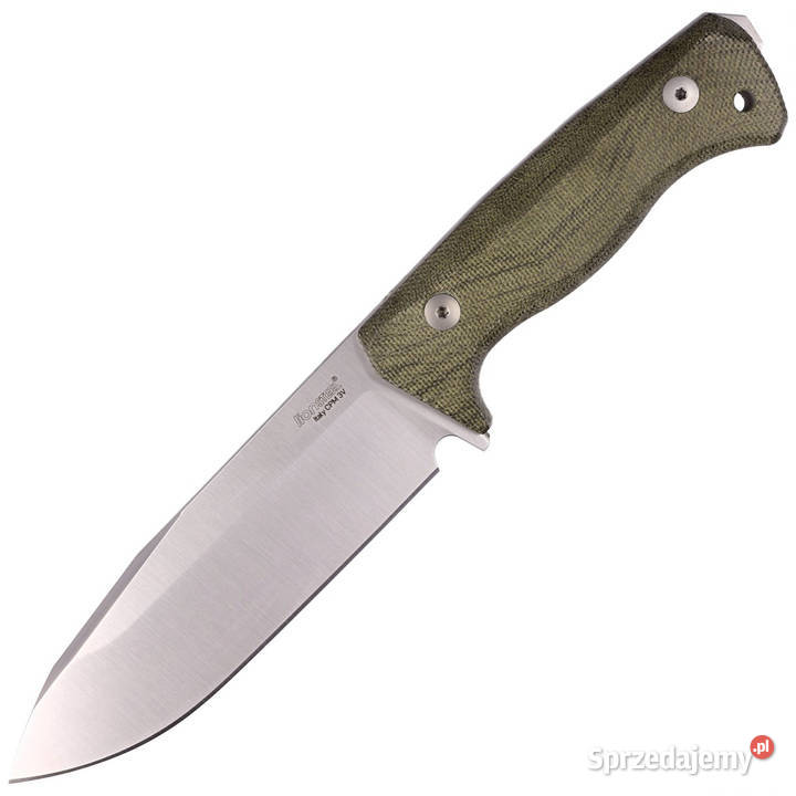 Nóż LionSteel Green Canvas Micarta Satin CPM 3V Akcesoria, narzędzia i noże Warszawa