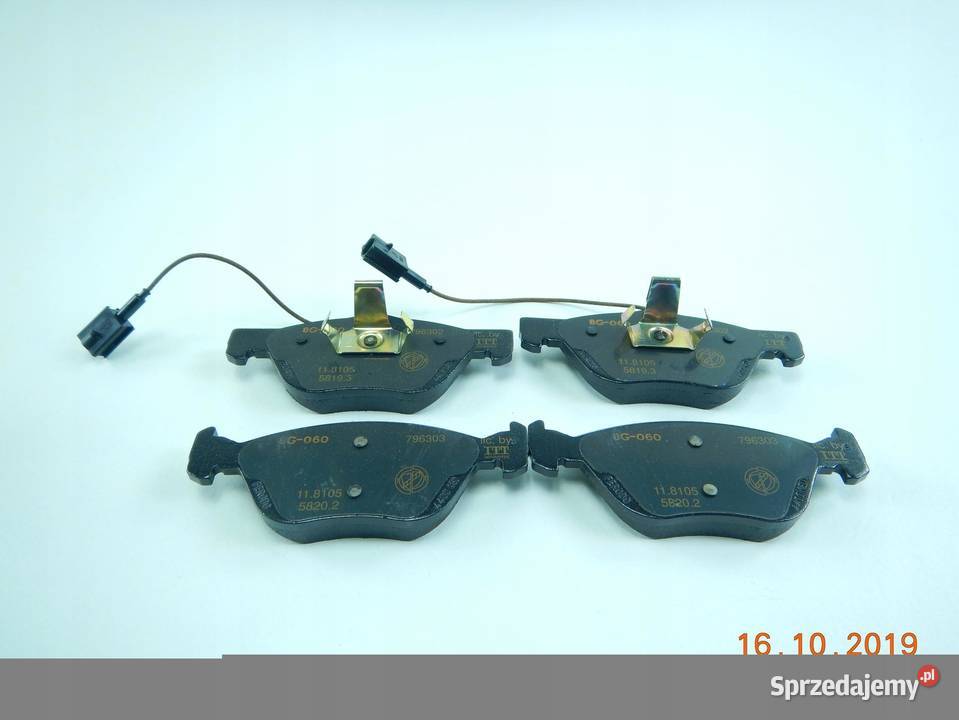 KLOCKI HAMULCOWE PRZÓD FIAT LINEA 07 9947156 ASO