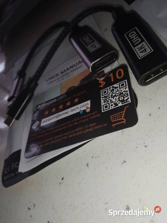 Adapter USB C na HDMI 4K Pozostałe Grudziądz