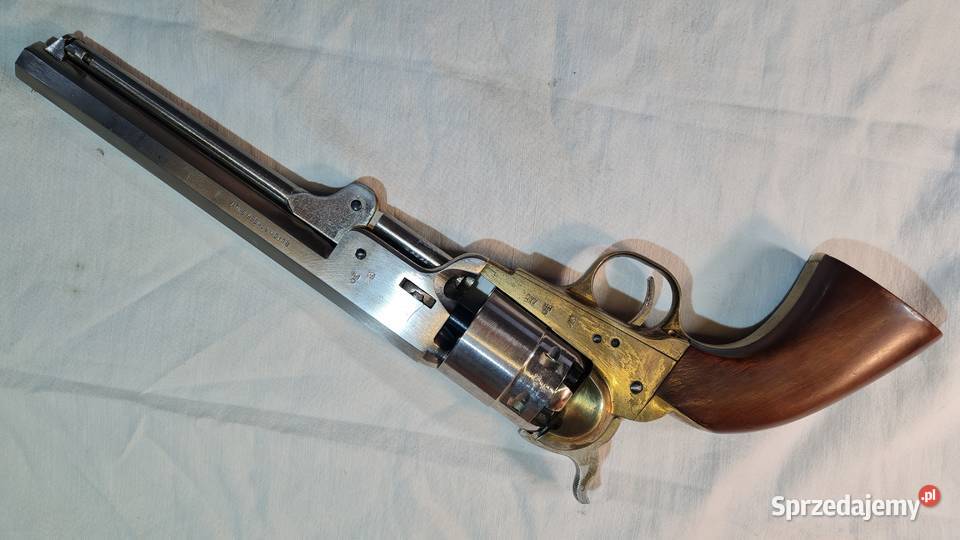 Colt Navy Confederate 1851 44 Chromowany Zielona Góra
