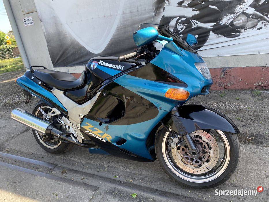 Kawasaki ZZR 1100 Bak koła boczek silnik licznik wielkopolskie Poznań