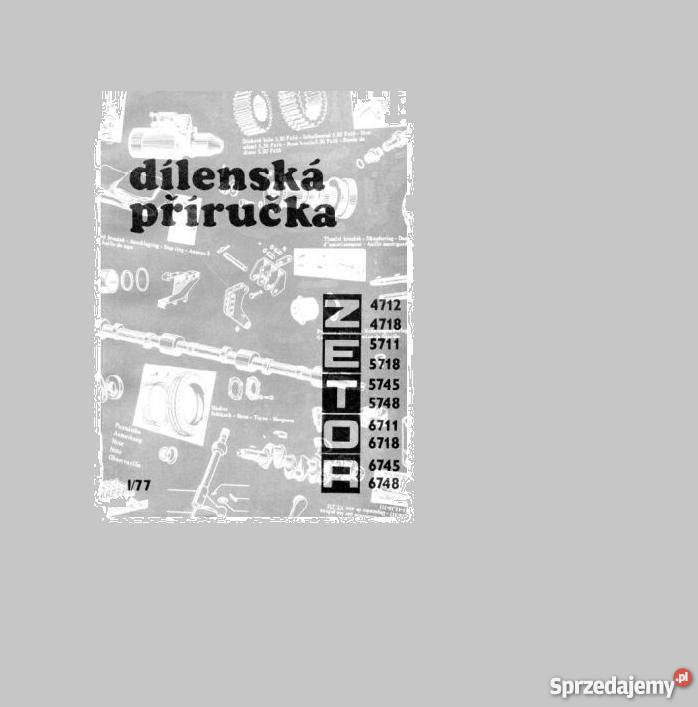 Zetor 6718 6745 6748 instrukcja napraw świętokrzyskie Kielce