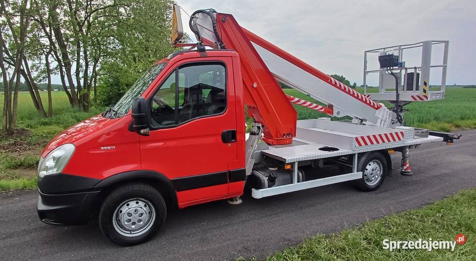 Iveco daily zwyżka podnośnik koszowy Multitel Żabia Wola