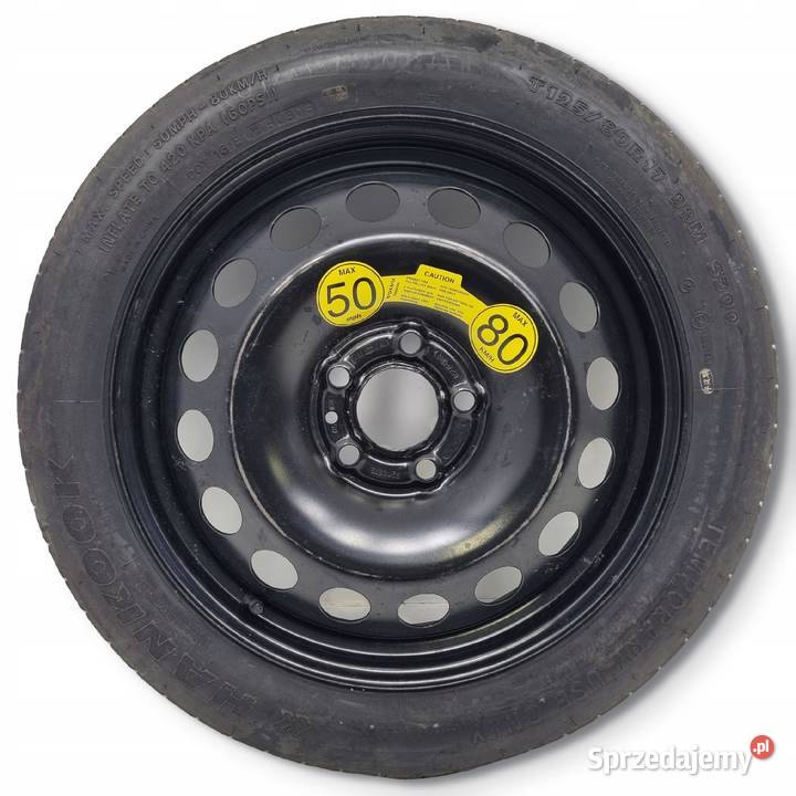 KOŁO DOJAZDOWE 12580 R17 9209872 5x108 lubelskie