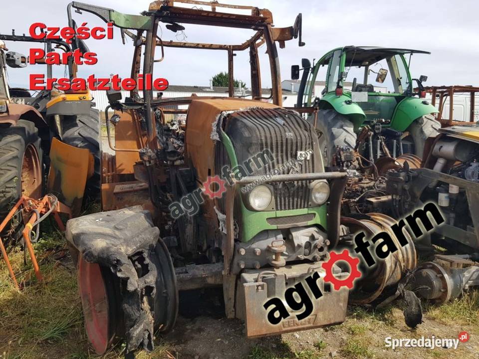 Fendt 412 Vario części skrzynia biegów most oś Pozostałe Byków sprzedam