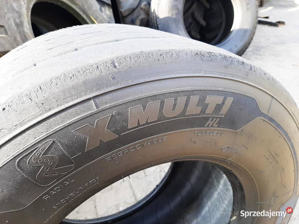 2x Opona używana ciężarowa 44545R195 MICHELIN Zaścianki