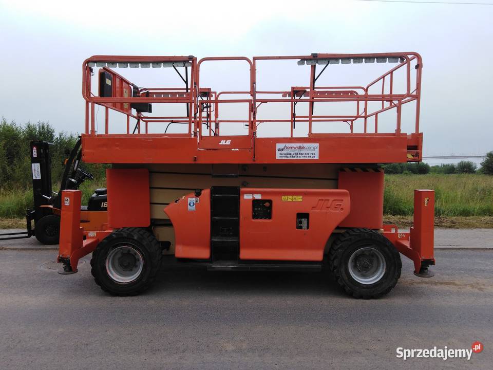 JLG 4394RT podest ruchomy nożycowy terenowy 15m mazowieckie Warszawa