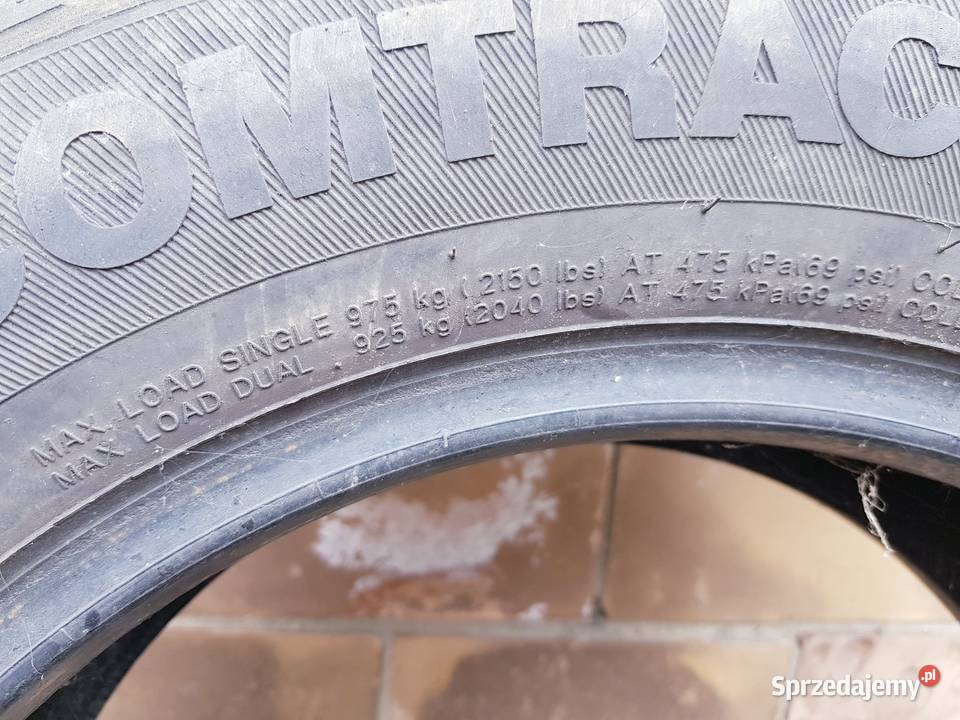 Zestaw 2 opon zimowych Vredestein Comtrac Winter 16cale Dąbrowa Górnicza