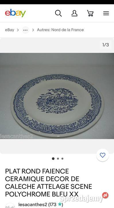 Talerz Dekoracyjny Ceramiczny wielkopolskie