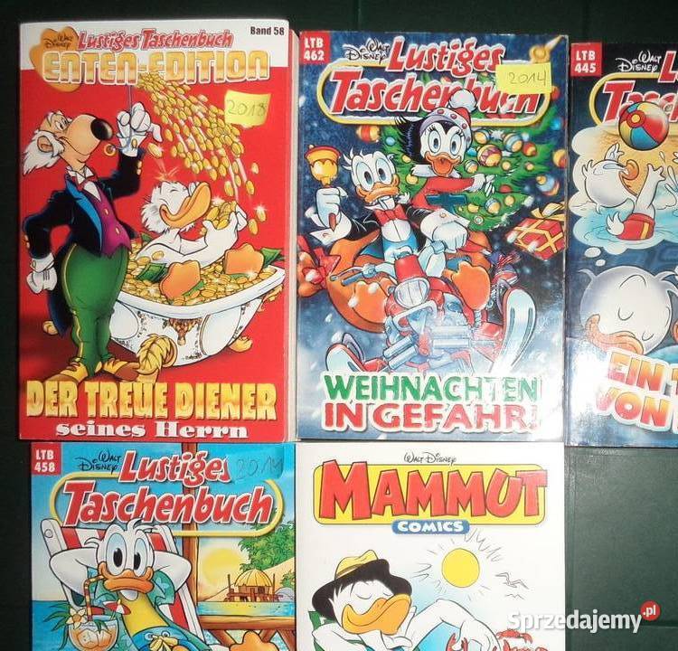 5x comics Donald Duck Lustiges Taschenbuch 2013 Rzeszów
