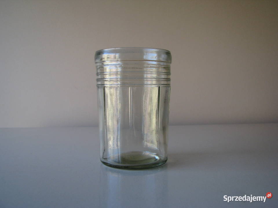Szklanka musztardówka wspomnienie PRL Brzegi sprzedam