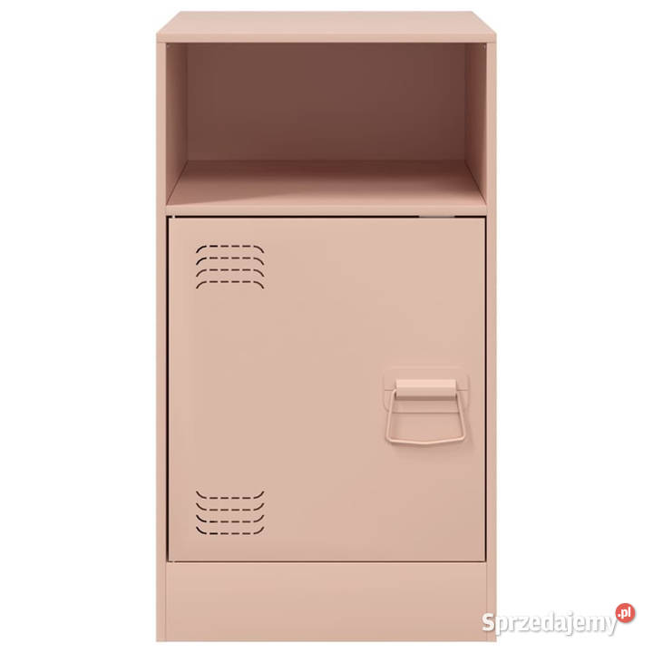 Szafka nocna różowa 345x39x62 stal WM841765 mazowieckie Warszawa