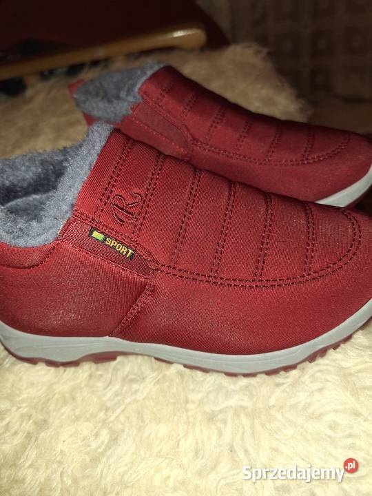 Bytu zimowe 38225 czerwone super ciepłelekkie Damskie Warszawa