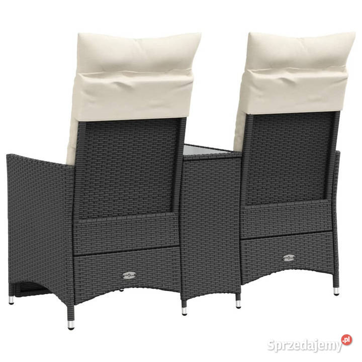 Rozkładana sofa ogrodowa 2 os ze stolikiem Warszawa