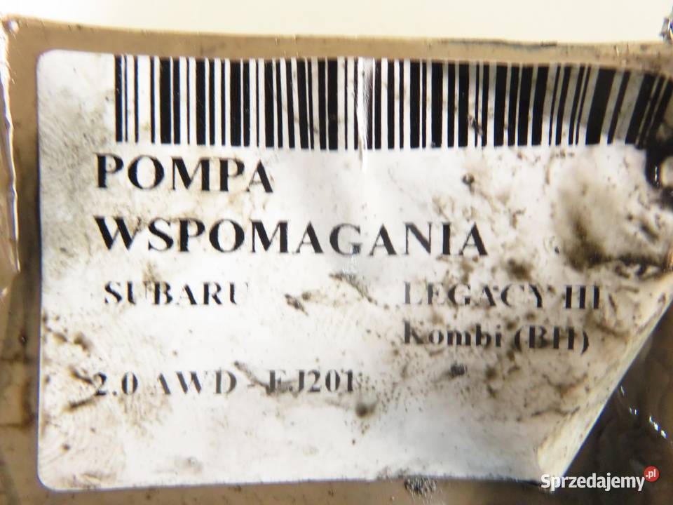 POMPA WSPOMAGANIA SUBARU LEGACY III 20 AWD 125
