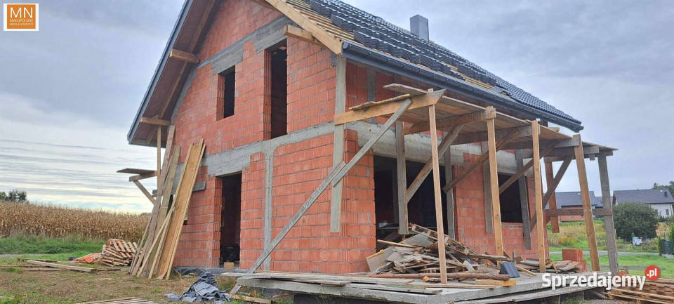 Dom wolnostojący 165m2 Łuczyce mieszkalny Sprzedaż małopolskie
