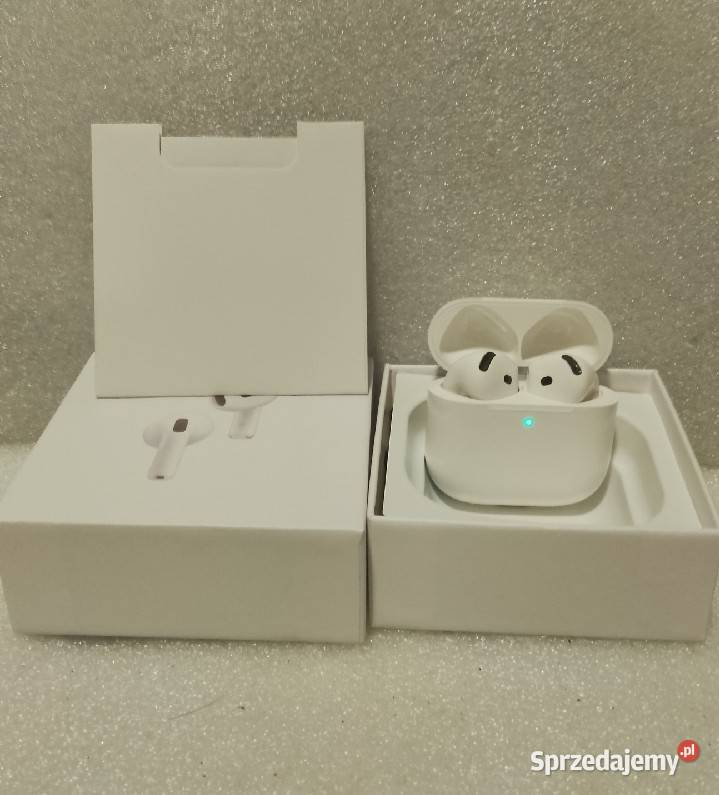Nowe słuchawki Air Pods 4 ANC Bluetooth kujawsko-pomorskie Koronowo sprzedam