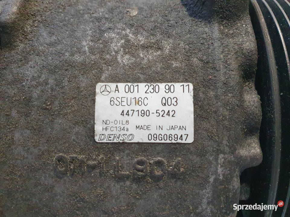 SPRĘŻARKA KLIMATYZACJI Mercedes W169 17 8V Kompresory klimatyzacji Chełm
