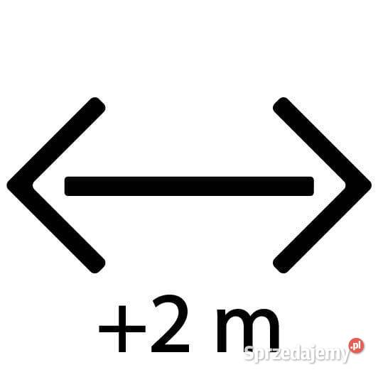 Palik ogrodzeniowy 200 x 75 mm szary AKO 44467 małopolskie Kamionna