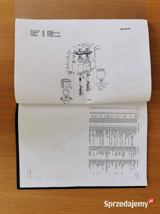 Katalog części zamiennych sieczkarnia Pottinger lubelskie Puławy
