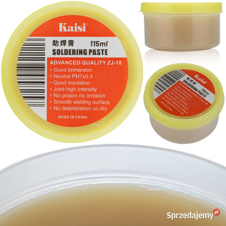 Topnik Lutowniczy Brązowy ZJ18 115ml Żel Bez Ludźmierz