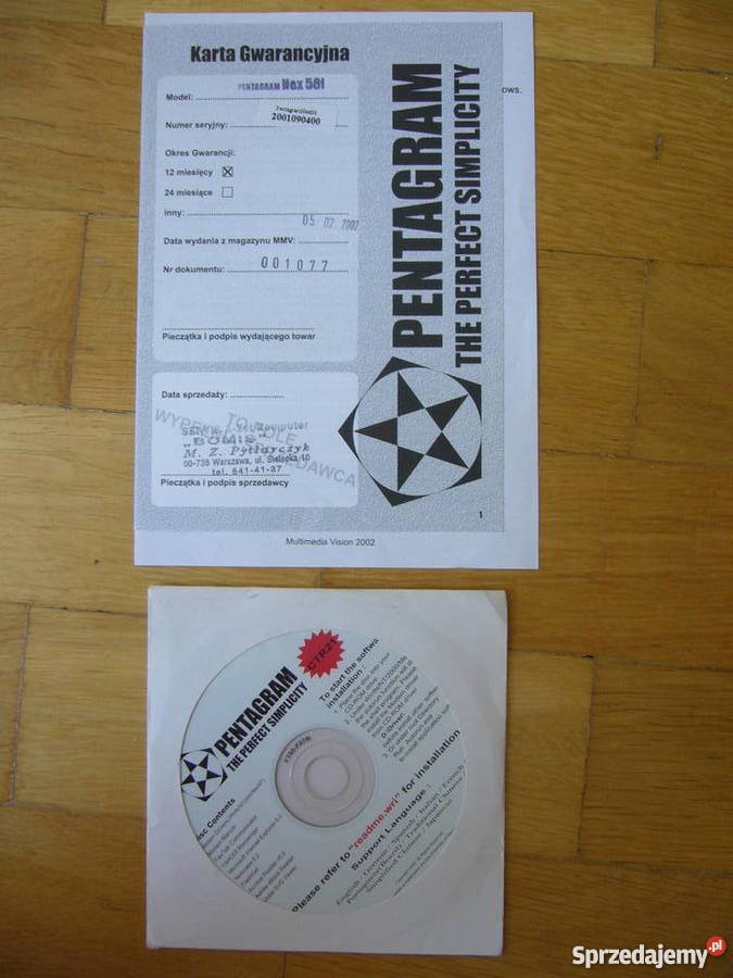 Fax modem Pentagram mazowieckie