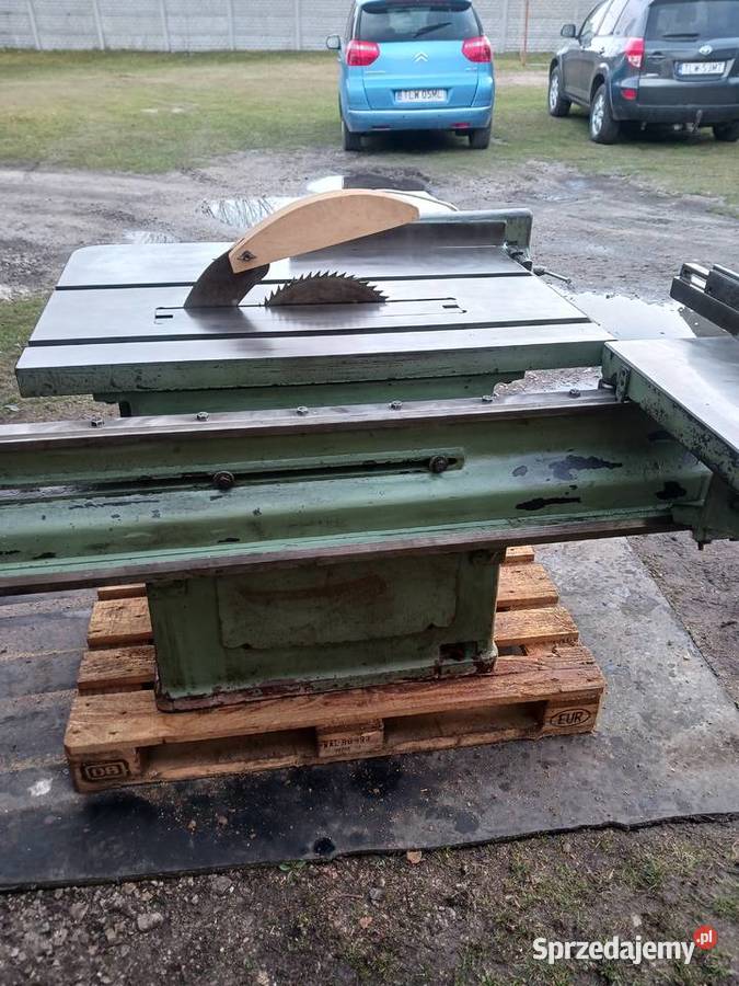 Piła formatowa Veb z wózkiem Kurzelów