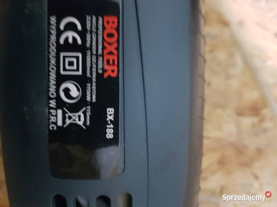 Szlifierka Kątowa 1150W 125mm 1100RPM BOXER wielkopolskie Głogowa