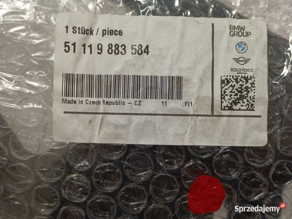 BMW X1 U11 22 X1L U12 ŚLIZG MOCOWANIE ZDERZAKA