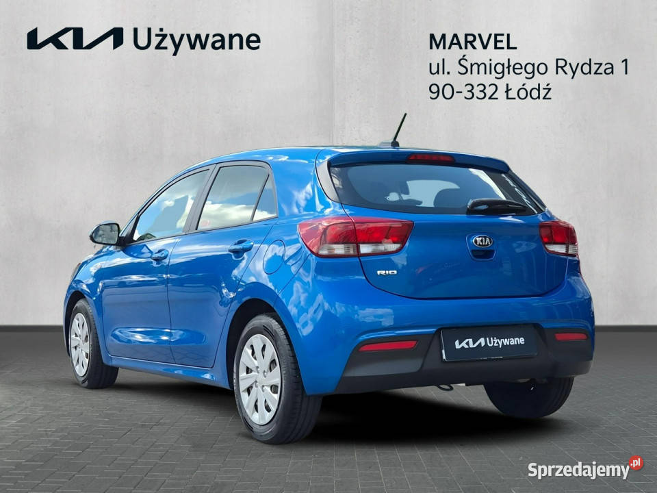 Kia Rio 12 DPI 84 Wersja M Salon Serwisowany wspomaganie kierownicy Łódź