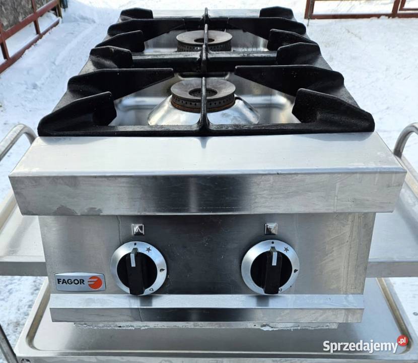 Kuchnia gazowa 2palnikowa 1325 kW 400x930x290 mm Góra