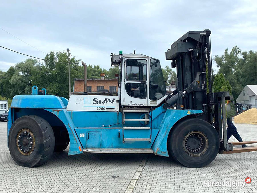 Wózek widłowy 28 ton SMV SL281200A duplex 4 m Kęty