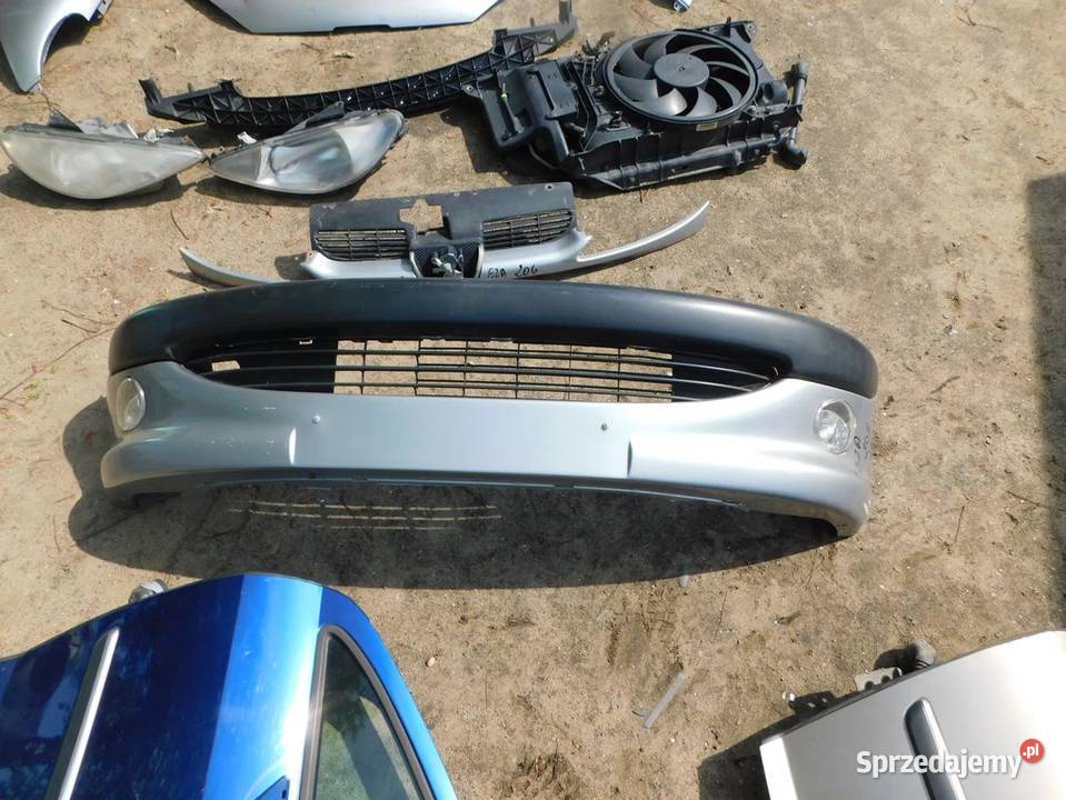 peugeot 206 zderzak kolor E2A 31302 WYSYŁKA osobowe Pozostałe Żory