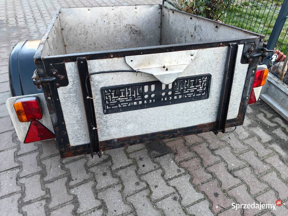 Przyczepka przyczepa samochodowa lekka mała Do samochodów osobowych Zielona Góra