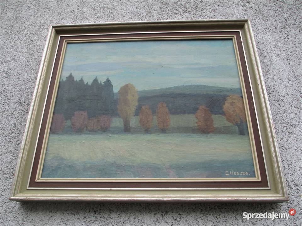 Obraz olejny E Hanson Lublin