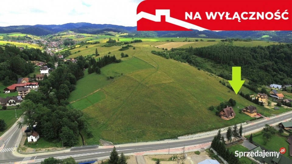 Działka rolnobudowlana Sprzedaż Grywałd