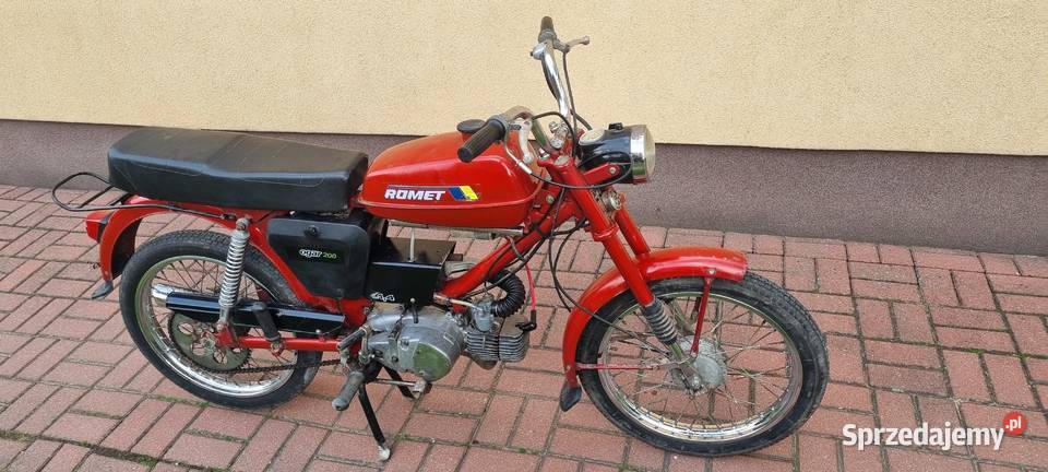 Romet 200 oryginał 1342 odpalanie jezdzi nieuszkodzony mazowieckie