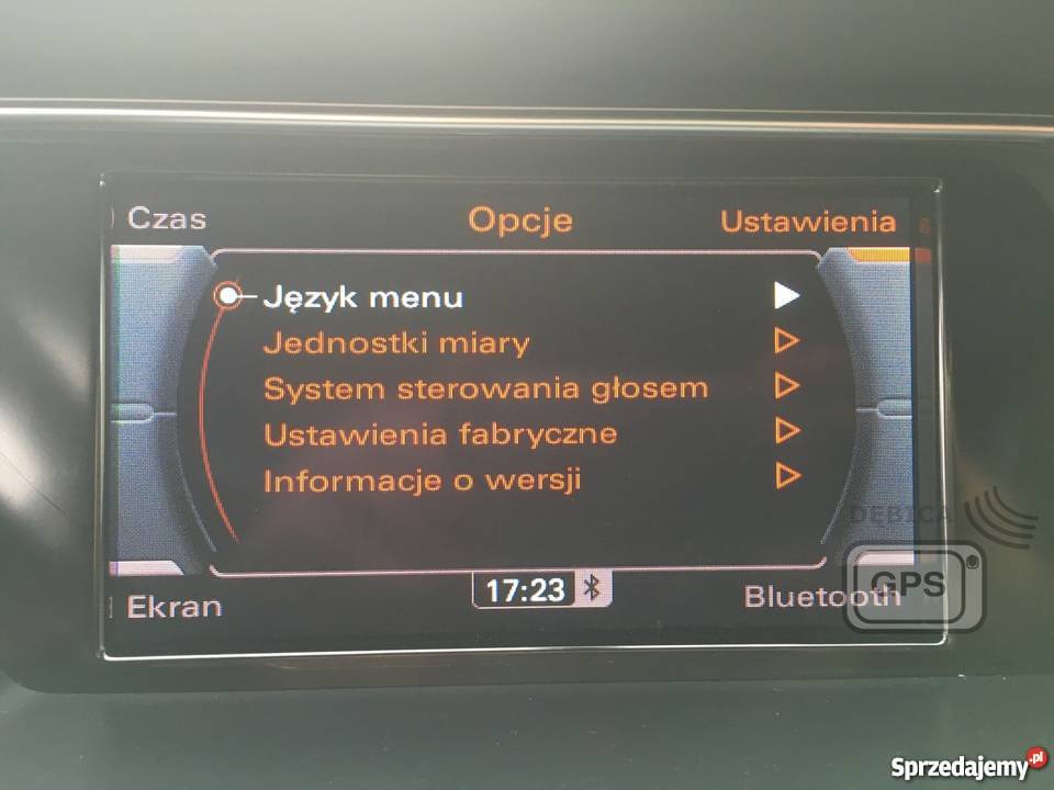 Polskie Menu Lektor Audi MMI 3G A4 A5 A6 A7 Q5