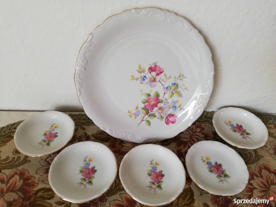 Porcelana CTzestawik do słodkości Ropa