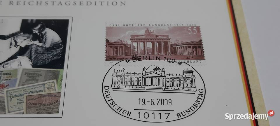 Niemcy 500 marek 1923 mennicza w blistrze Numizmatyka Warszawa