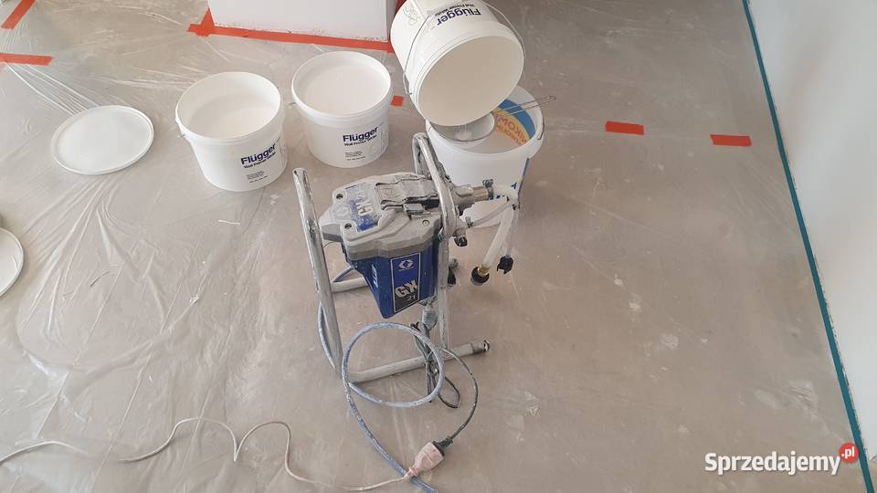 Agregaty natryskowe Graco Wynajem Łódź gładź