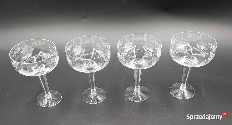 Kryształowe kieliszki Huta szkła Zawiercie dolnośląskie Wrocław