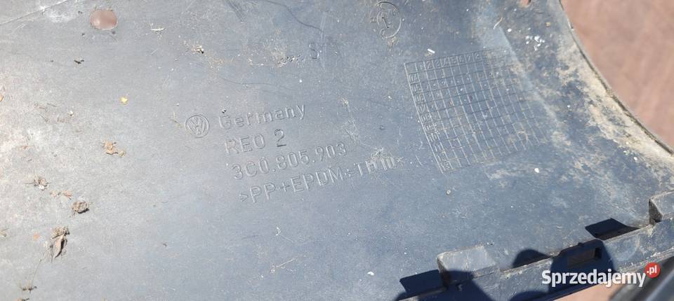 SPOILER DOKŁADKA ZDERZAKA VW PASSAT B6 śląskie Ruda Śląska sprzedam