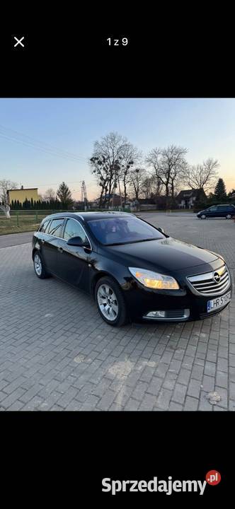 Opel Insignia Rok produkcji 2010 Uchanie