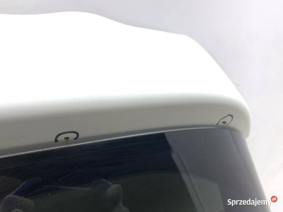 KLAPA TYŁ NISSAN JUKE F15 Crossover WHITE SOLID sprzedam